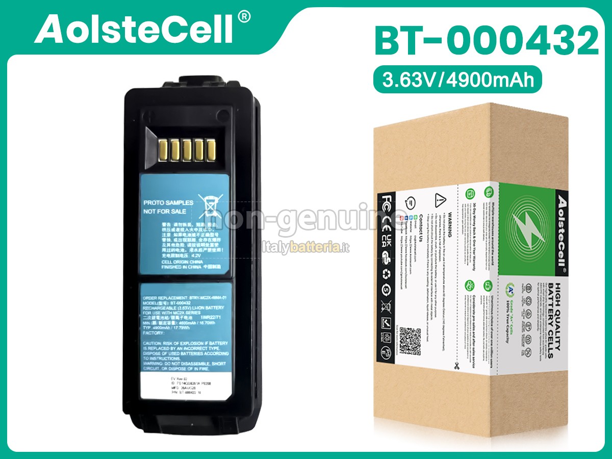 Batteria per Zebra BTRY-MC2X-49MA-01