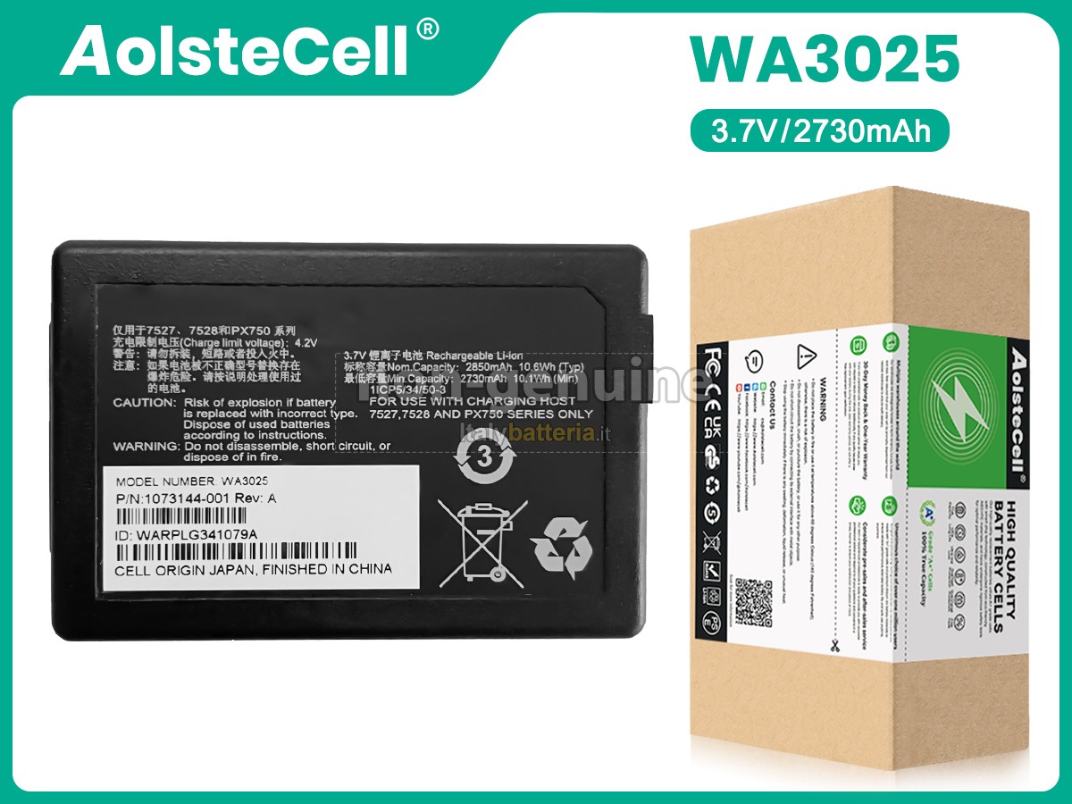 Batteria Zebra WA3025