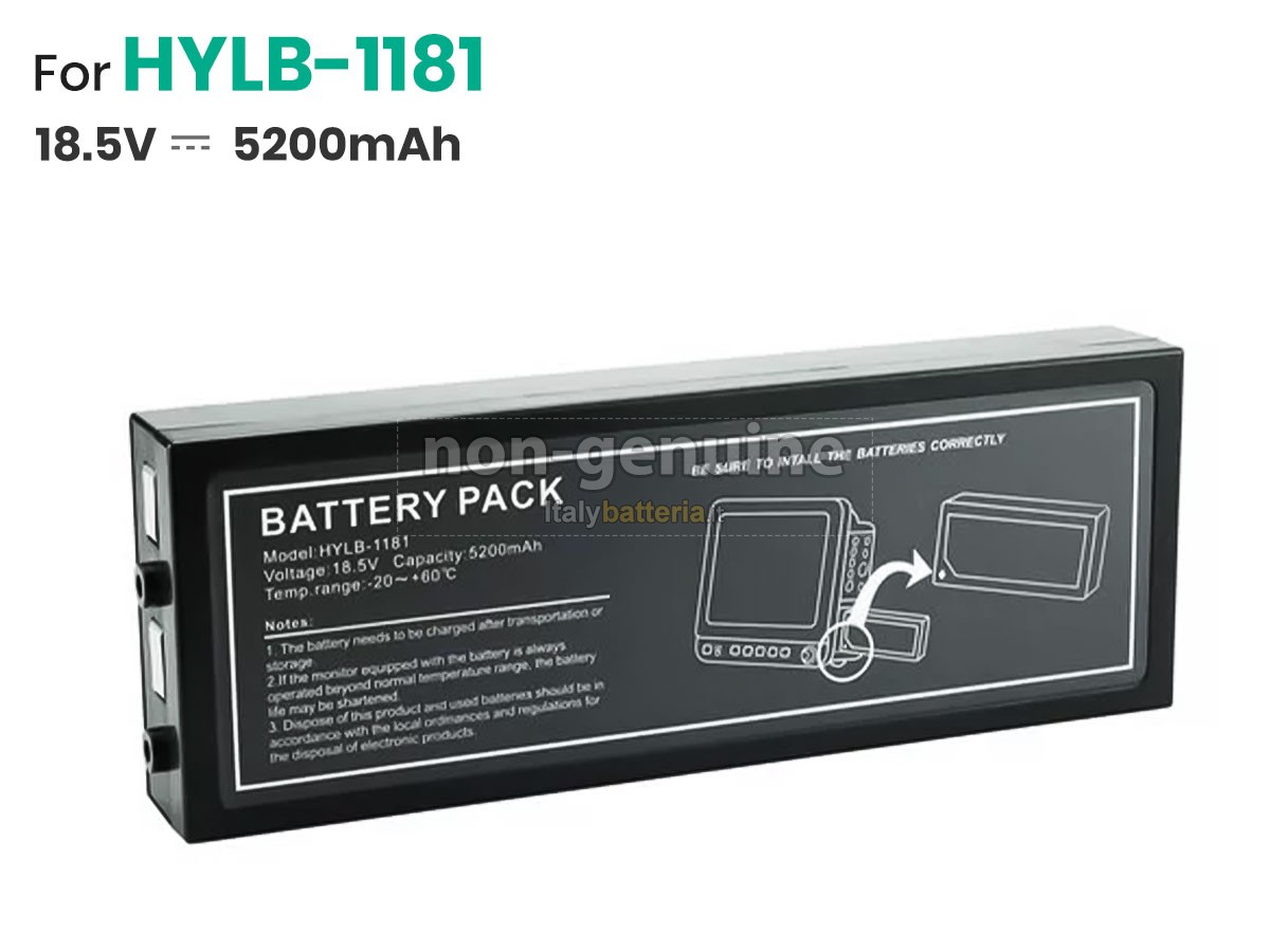 Batteria per ZOLL HYLB-1181