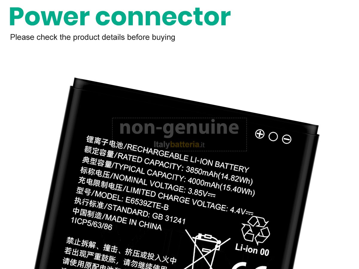 Batteria ZTE E6539ZTE-B
