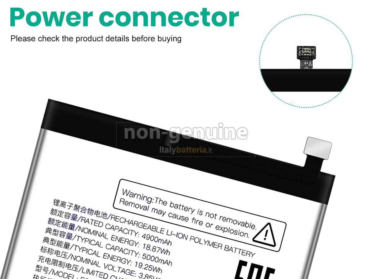 Batteria ZTE E6718ZTE-B