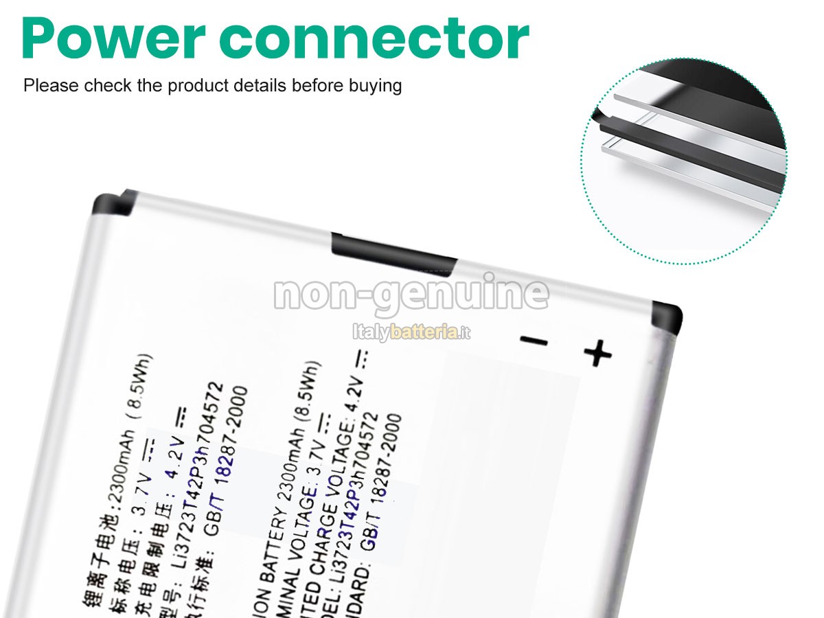 Batteria ZTE MF91 4G WIFI